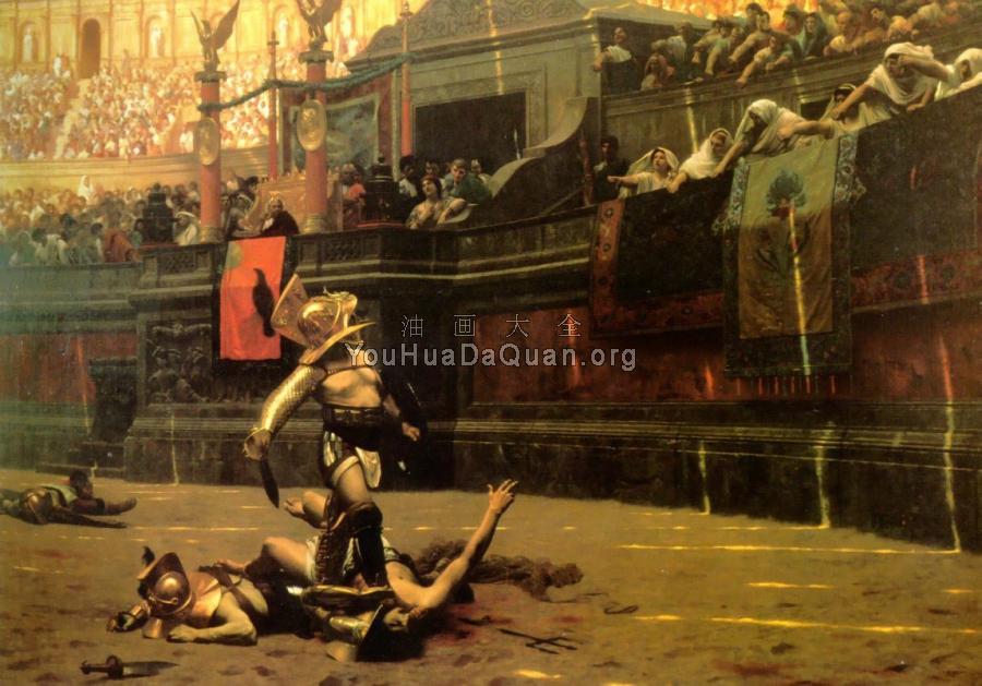 没有对手 - 让·莱昂·杰罗姆